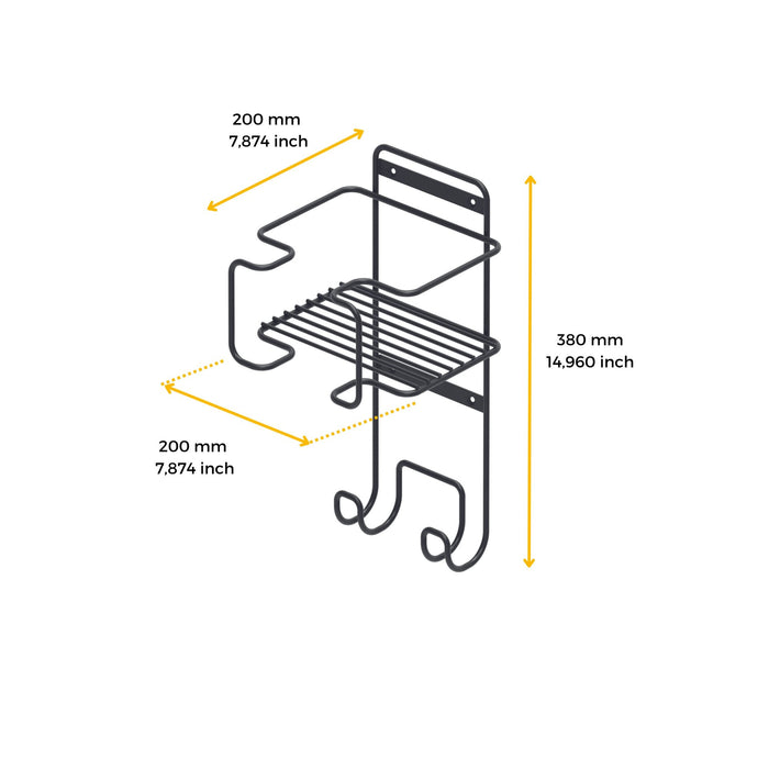 Halter Bügeleisen Bügelbrett, Stahl, Grau anthrazit