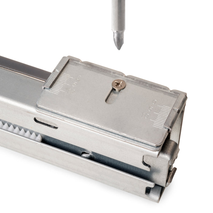 Emuca NEU | Set aus Ausziehbares Schuhregal für Schränke Quartz, verstellbar, Modul 800mm, Stahl, Aluminium und Kunststoff, Titanium