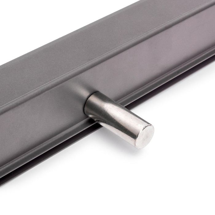 Set aus Ausziehbares Schuhregal für Schränke Quartz, verstellbar, Modul 600mm, Stahl, Aluminium und Kunststoff, Titanium