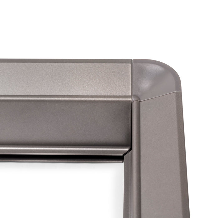 Emuca NEU | Rahmen mit Softclose-Vollauszug für Quartz-Gehäusebeschläge, 937-963mm, Titanium, Aluminium und Kunststoff