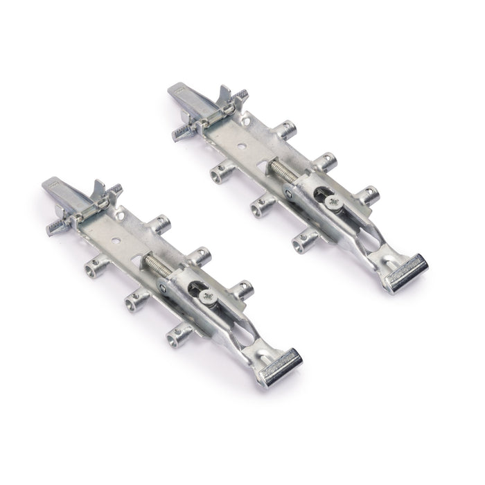 Set aus Levelup 3 Verdeckte Haken für Oberschränke mit Platte, Stahl, Verzinkt