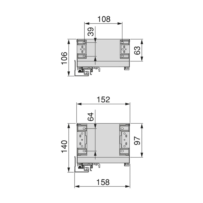 Emuca NEU | Seitlich ausziehbarer Titan Simplex-Flaschenhalter mit Soft-Close, Modul 200mm, Anthrazitgrau