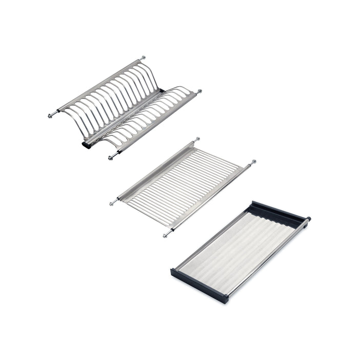 Abtropfgestell aus rostfreiem Stahl Drynox, Modul 500mm, Edelstahl