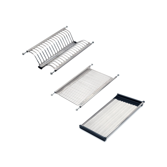 Emuca NEU | Abtropfgestell aus rostfreiem Stahl Drynox, Modul 500mm, Edelstahl