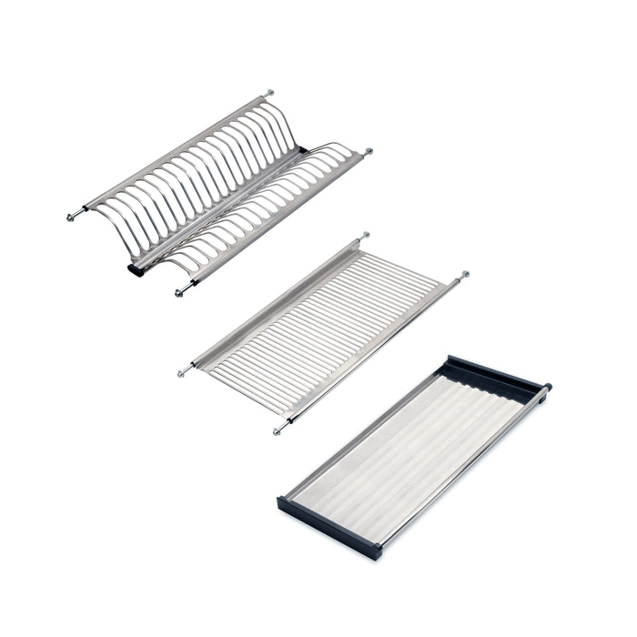 Emuca NEU | Abtropfgestell aus rostfreiem Stahl Drynox, Modul 600mm, Edelstahl