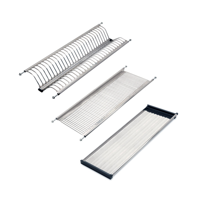 Emuca NEU | Abtropfgestell aus rostfreiem Stahl Drynox, Modul 800mm, Edelstahl