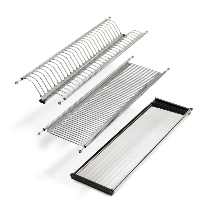 Abtropfgestell aus rostfreiem Stahl Drynox, Modul 900mm, Edelstahl