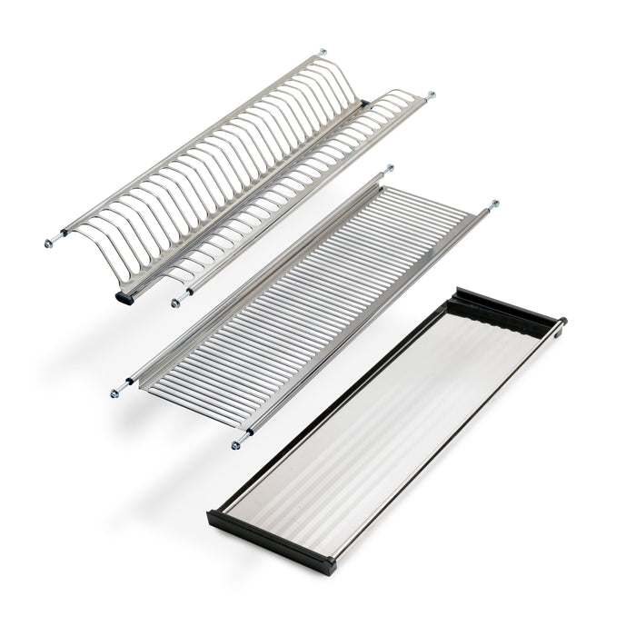 Emuca NEU | Abtropfgestell aus rostfreiem Stahl Drynox, Modul 900mm, Edelstahl