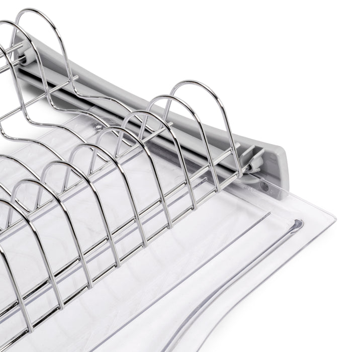 Emuca NEU | Abtropfgestell Suprastar für hohe Module, 800, Stahl, Verchromt