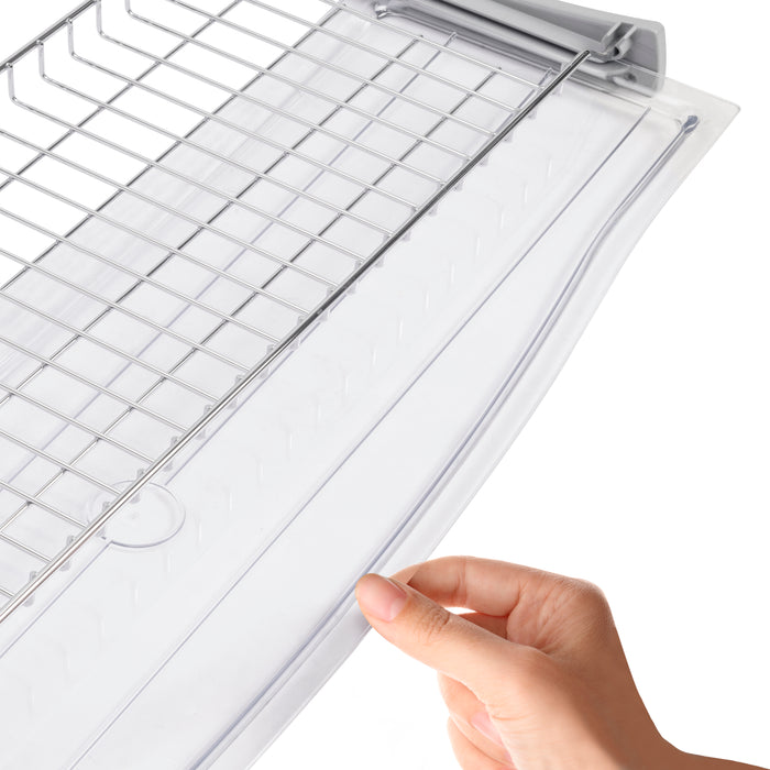 Emuca NEU | Abtropfgestell Suprastar für hohe Module, 700, Stahl, Verchromt