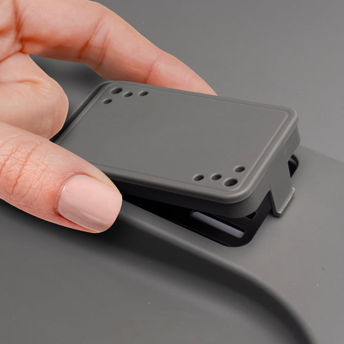 Emuca NEU | Sartie von 5 geruchsneutralisierenden Kappen für die Abdeckung des Containers Recycle, Zitrusgeruch, Kunststoff