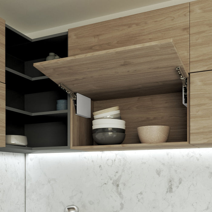 Klappensystem Altius Lift, Macht 4000-9000 (extra high=XH), Stahl und Kunststoff, Weiß