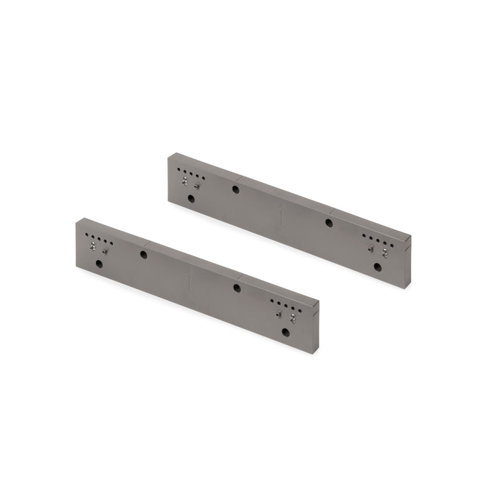 Emuca NEU | Satz von 2 Seitlicher Abstandshalter für Quartz -Rahmen, Kunststoff, Titanium