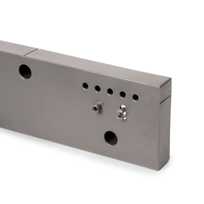 Emuca NEU | Satz von 2 Seitlicher Abstandshalter für Quartz -Rahmen, Kunststoff, Titanium