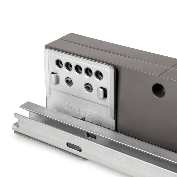 Emuca NEU | Satz von 2 Seitlicher Abstandshalter für Quartz -Rahmen, Kunststoff, Titanium