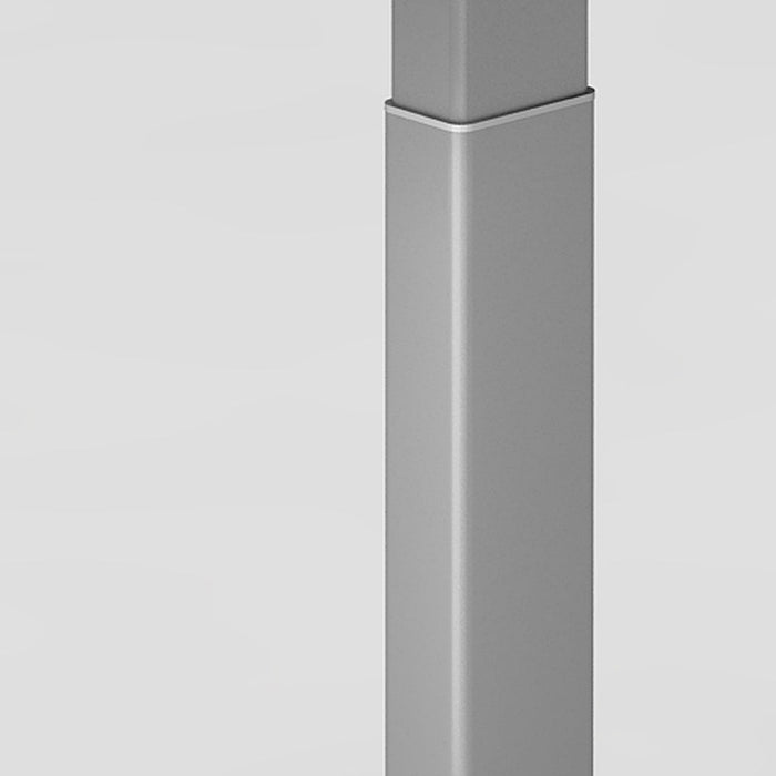 Hammerbacher | Sitz-Steh-Schreibtisch el.120x80cm Grau / Silber