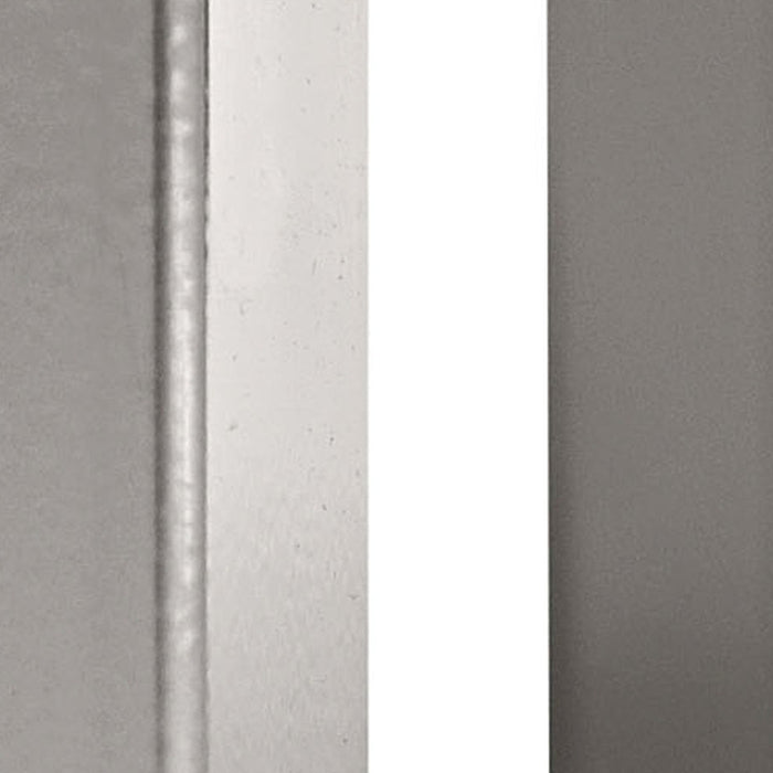 Hammerbacher | Sockelfüsse quadrat.KBFQ Silber