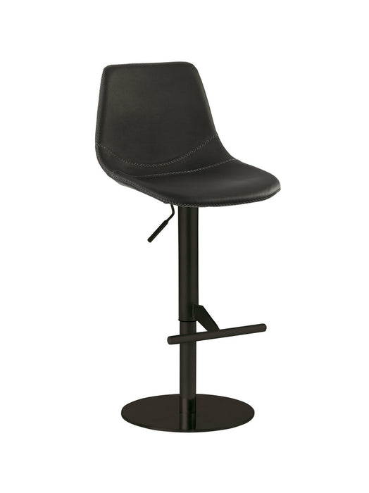 Naber | Level K | Hocker | Gestell schwarz | Bezug schwarz (31529)