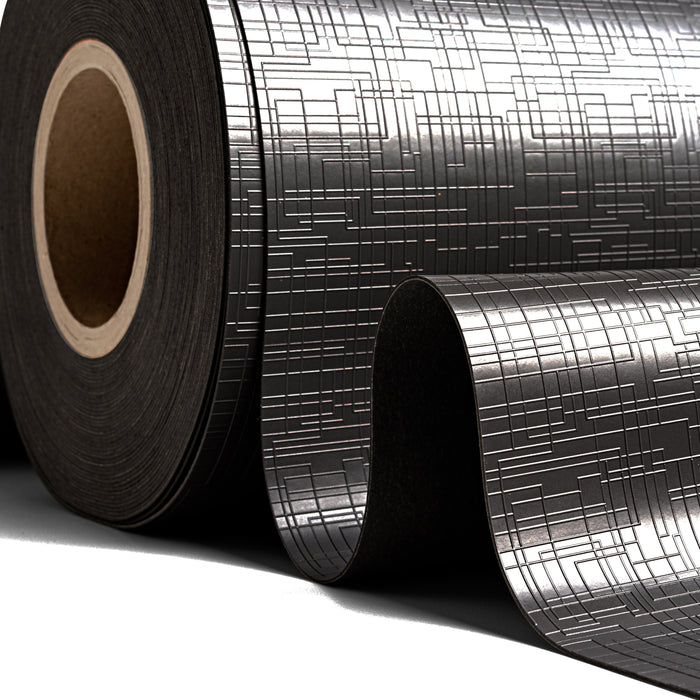 Rutschschutzmatte Schubladen, Net Wirkung, L 2000x48cm, Kunststoff, Schwarz