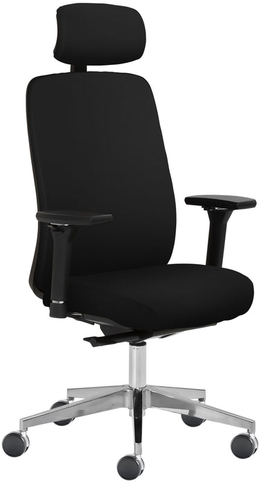 Drehstuhl 2229 | Gestell Aluminium poliert