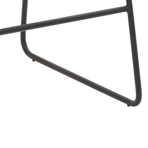 Tresenhocker | mySOLO | Sand meliert Schlamm | Gestell Schwarz