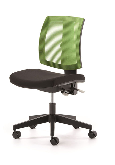 Drehstuhl | myLADYLIKE | Grün Schwarz | Gestell Schwarz