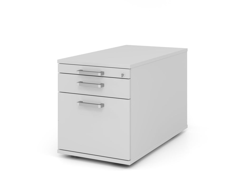 Hammerbacher | Rollcontainer 80cm, 1Schub, 1HR, Schl.CE Grau