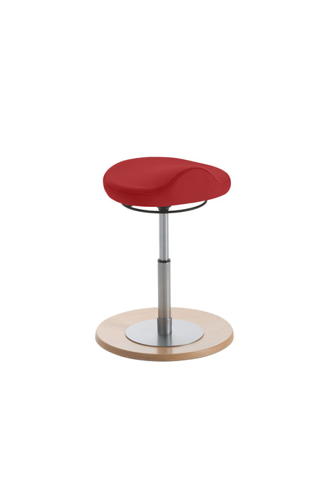 Kinderpendelhocker mit ergonomisch geformtem Komfortsitz 1102 | Gestell Buche