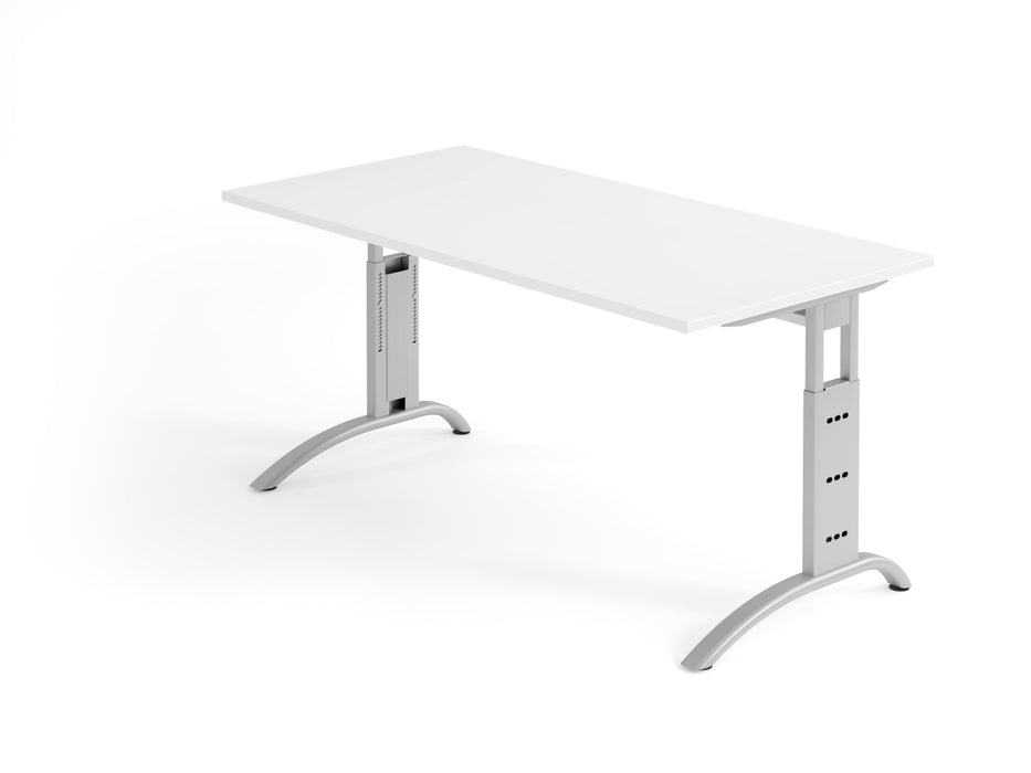 Hammerbacher | Schreibtisch C-Fuß 160x80cm Weiß
