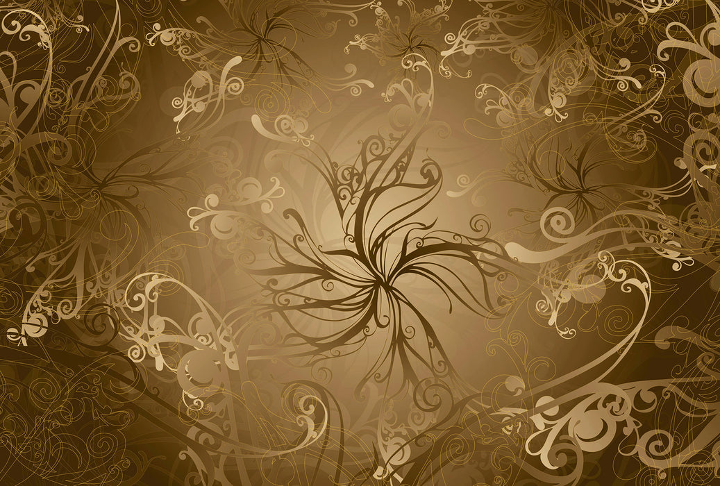 Vlies Fototapete | Gold | 368 x 254 cm