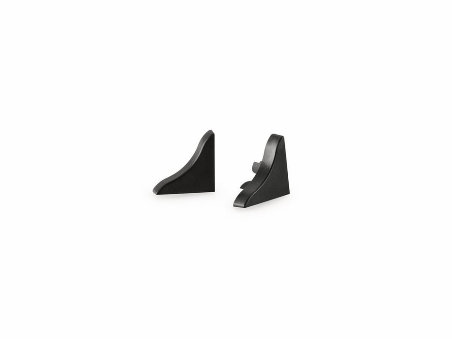 Naber Slim Line Plus Endkappe universal , Wandanschlussprofil, schwarz