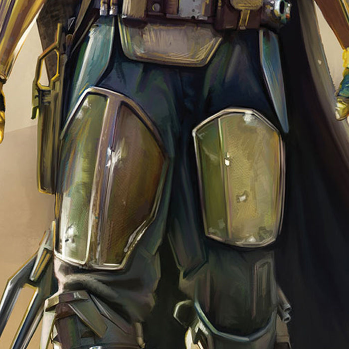 Vlies Fototapete | Star Wars The Mandalorian The Hunter | Größe 200 x 280 cm