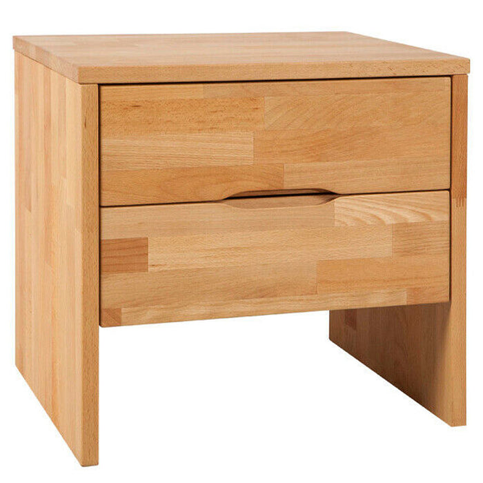 BED BOX | 50.H2NA | Komforthöhe | Nachttisch | massiv