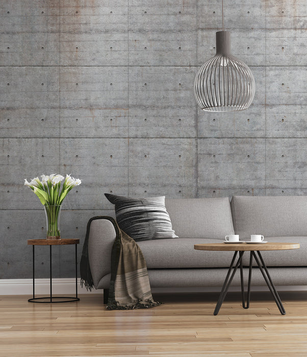 Digitaldruck Vlies Fototapete | Concrete Blocks | 300 x 250 cm