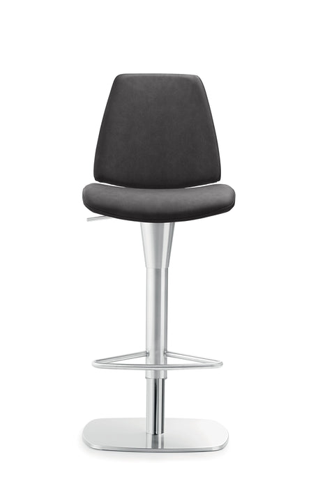 Bar- und Tresenhocker 1274 | Gestell Chrom gebürstet Edelstahllook