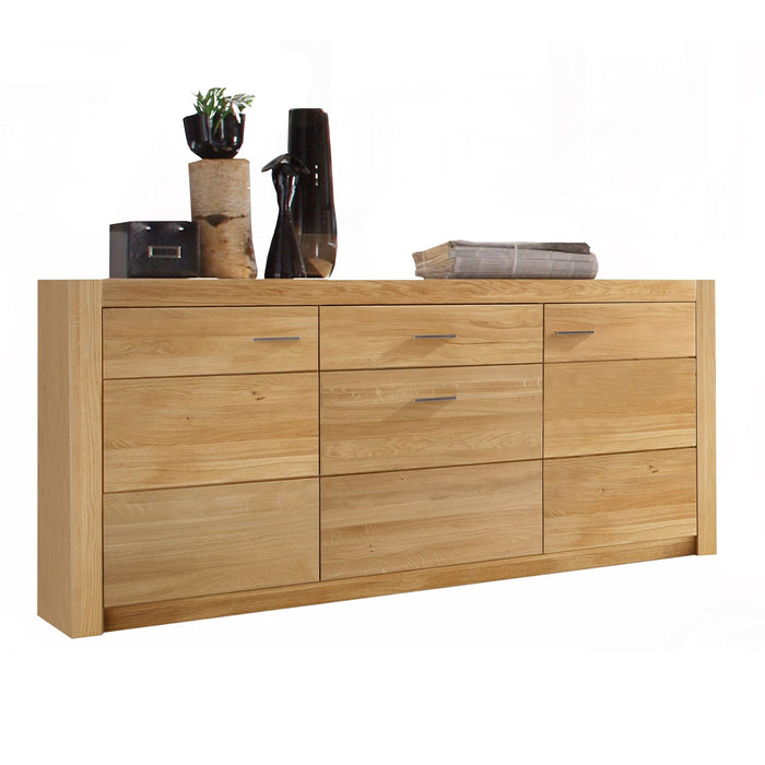 Hometrend | Hartford 84-01 Sideboard | Asteiche massiv geölt / Wild Eiche