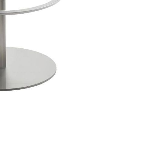 Bar- und Tresenhocker | myMARCO | Anthrazit meliert Schwarz | Gestell Edelstahl gebürstet