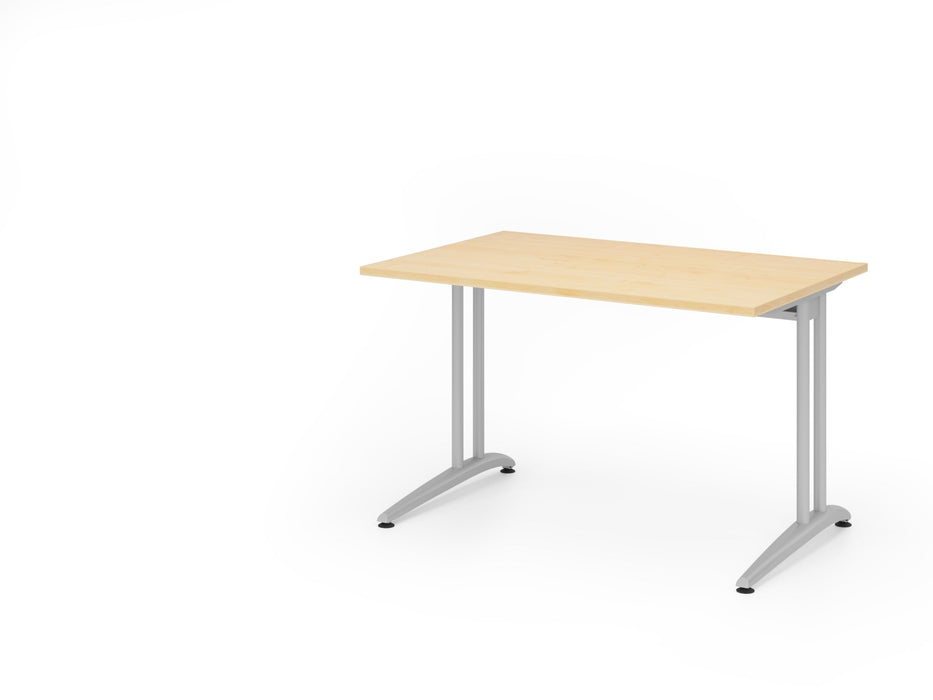 Hammerbacher | Schreibtisch C-Fuß 120x80cm Ahorn