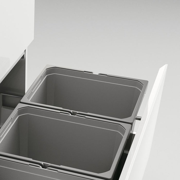 Naber | Cox® Box 275 K 800-3 Abfallsammler für vorhandene Auszüge hellgrau