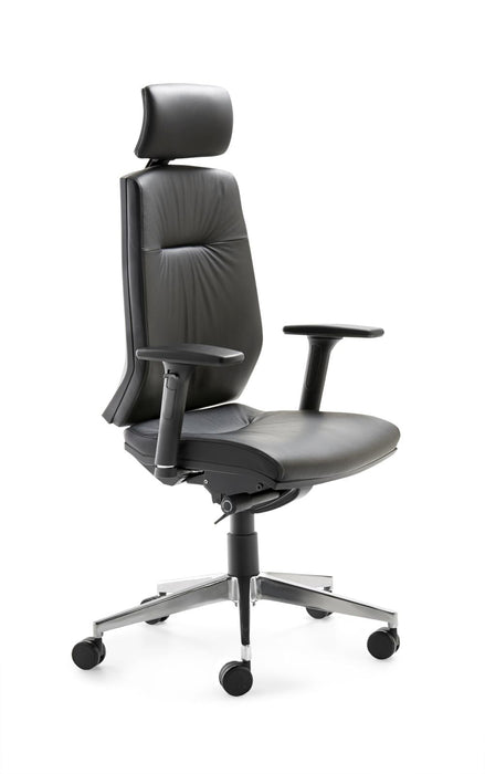 Drehstuhl myCONTRACT LINE | Gestell Aluminium poliert