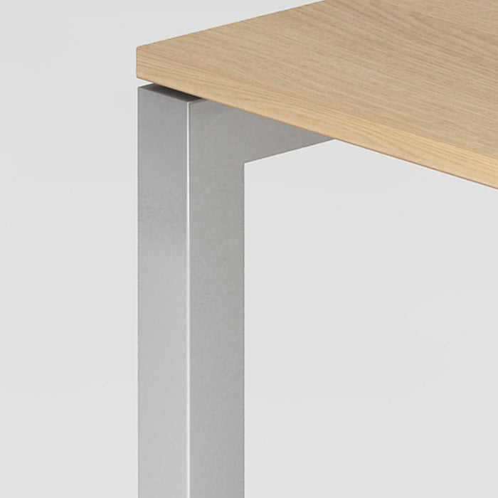 Hammerbacher | Schreibtisch U-Fuß eckig 80x80cm Eiche