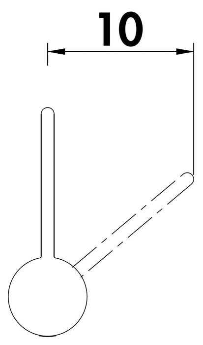 Naber | Arco 2 | Einhebelmischer | edelstahlfinish/schwarz matt | Niederdruck