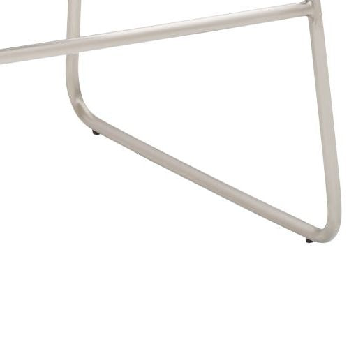 mayer | Tresenhocker mySOLO | Anthrazit meliert Schwarz | Gestell Edelstahl gebürstet