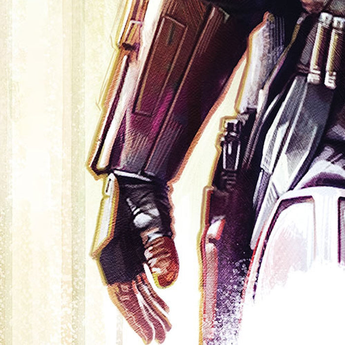 Vlies Fototapete | Star Wars The Mandalorian Big Impaler | Größe 200 x 280 cm