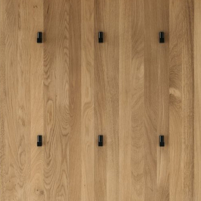 Gradel | Lido | 8684 | Garderobenpaneel | 80x91x30 | Wildeiche natur