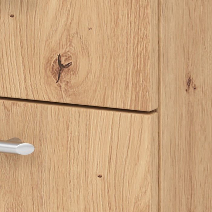 Hammerbacher | Rollcontainer 58cm, 3 Schübe, Schloß RE Asteiche