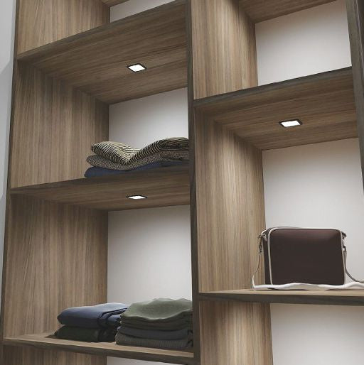 Hometrend | ARTONA LED 81-2xSPOT-CW+1xTRAFO-FUßSCHALTER