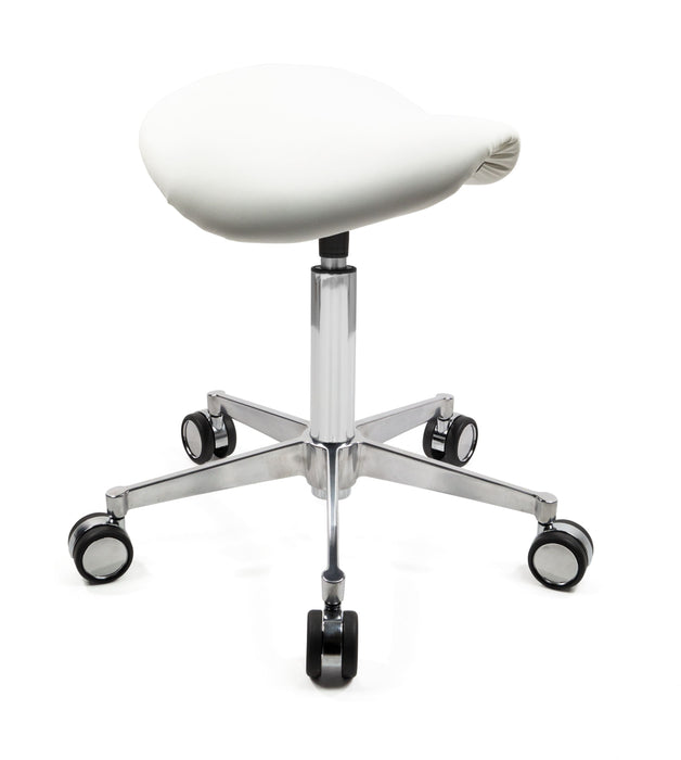 Funktionsdrehhocker 1297 | Gestell Aluminium poliert