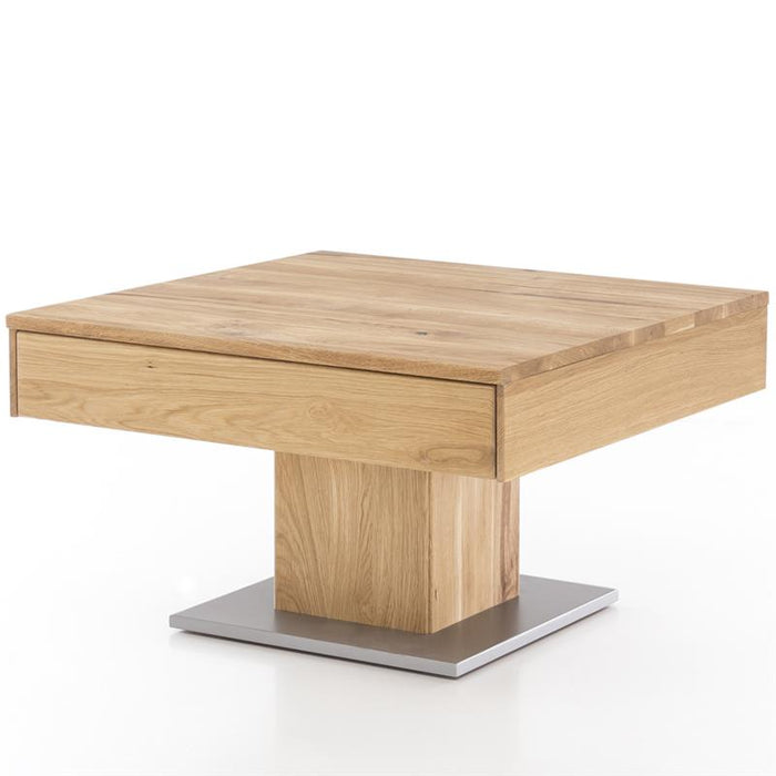 WOODLIVE | Alan | Couchtisch Massiv | Buche & Eiche