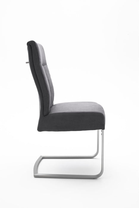 MCA | Stuhl | TALENA SCHW. FLACHROHR AN | anthrazit